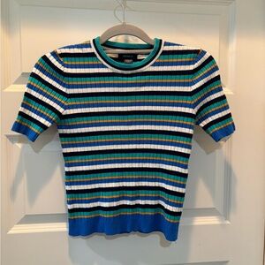 Forever 21 Multicolor Striped Knit Top